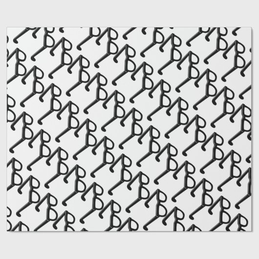 Eyeglassen Cadeaupapier (Vlak)