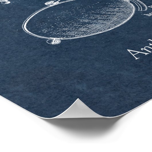  eyeglassen Oogarts of Opticiens Kantoor Poster (Hoek)