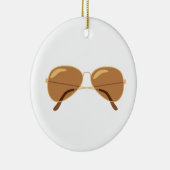 Eyeglassen van politie keramisch ornament (Rechts)