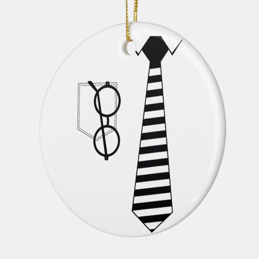 EyeglassenStropdas Keramisch Ornament (Links)