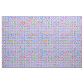 Eyeglasses Retro Modern Hipster Violet Gingham Stof (Yard (91,4 cm))