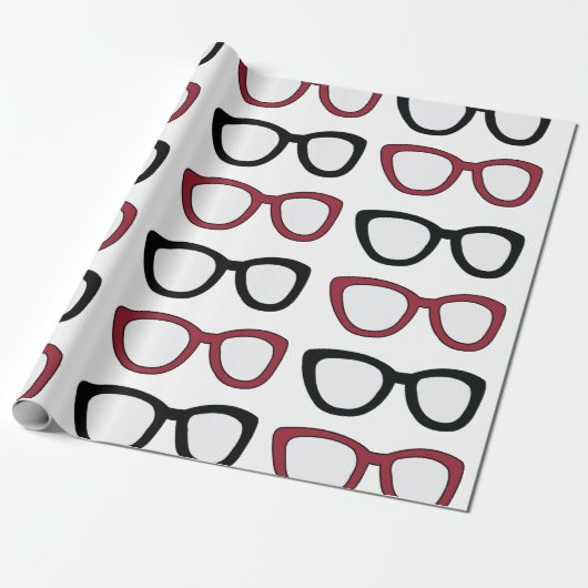 Eyeglasses Spectacles Specs Glasses Optician  Cadeaupapier (Uitgerold)