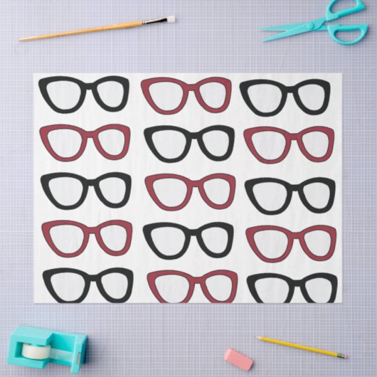 Eyeglasses Spectacles Specs Glasses Optician  Tissuepapier (Craft)