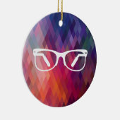 Eyeglassfuncties Pictograaf Keramisch Ornament (Rechts)