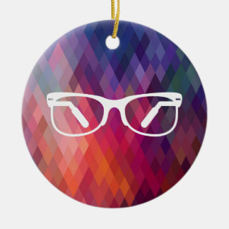 Eyeglassfuncties Pictograaf Keramisch Ornament