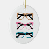 Eyeglassoorten Keramisch Ornament (Rechts)
