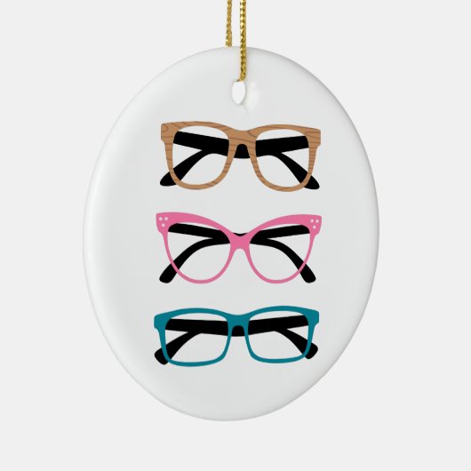 Eyeglassoorten Keramisch Ornament (Rechts)
