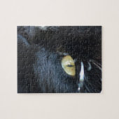 Eyeing van de kat u legpuzzel (Horizontaal)