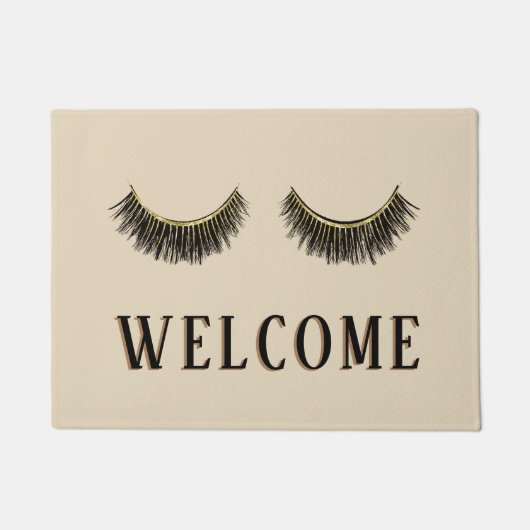 Eyelash & Brow Makeup Artist Beauty Salon Welkom Deurmat (Voorkant)