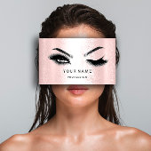 Eyelash Brow Microblade. QR CODE Logo Zilver grijs Visitekaartje