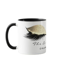 Eyelash ExAttentie Beauty Studio White Gold Glitte