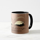 Eyelash Exention Beauty Studio Skinny Eye Glitter Mok (Voorkant rechts)