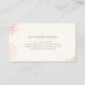 Eyelash Extension Branding Elegante Lash Artist Visitekaartje (Achterkant)