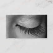 Eyelash Extension Lash Artist Visitekaartje (Achterkant)