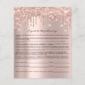 Eyelash Extension Liability Waiver Agreement Roos Flyer (Achterkant)