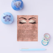 Eyelash Extension Liability Waiver Eyes Roos Spark Flyer (Enkel)
