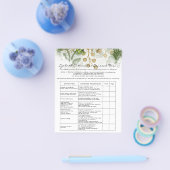 Eyelash Extension Liability Waiver Gold Microblade Flyer (Enkel)