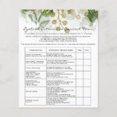 Eyelash Extension Liability Waiver Gold Microblade Flyer (Voorkant)