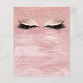Eyelash Extension Liability Waiver Roos Marble1 Flyer (Achterkant)