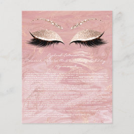 Eyelash Extension Liability Waiver Roos Marble1 Flyer