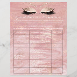 Eyelash Extension Liability Waiver Roos Marble2 Flyer