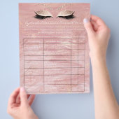 Eyelash Extension Liability Waiver Roos Marble2 Flyer (Hand)