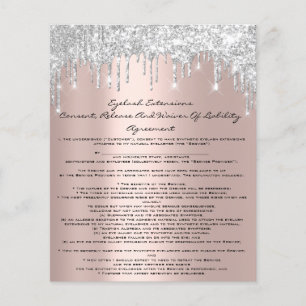 Eyelash Extension Liability Waiver Spark Roos Grey Flyer