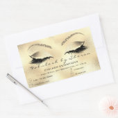 Eyelash Extension Makeup Beauty Salon Adress label (Envelop)