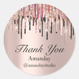 Eyelash Extension Makeup Roos Grey Drives Ronde Sticker