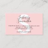 Eyelash Extension Products Natercare Instruction Visitekaartje (Voorkant)