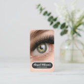 Eyelash Extension Visitekaartje (Staand voorkant)