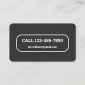 Eyelash Extension Visitekaartje (Achterkant)