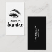 Eyelash Extensions Beauty Salon Spa Visitekaartje (Voorkant / Achterkant)