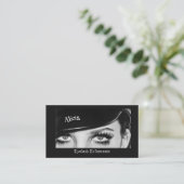 Eyelash Extensions Big Eyes Lashes Visitekaartje (Staand voorkant)