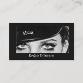 Eyelash Extensions Big Eyes Lashes Visitekaartje (Voorkant)
