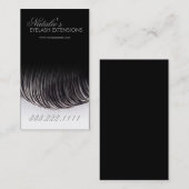 Eyelash Extensions Black Visitekaartje (Voorkant / Achterkant)