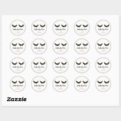 Eyelash Extensions Lash Cleaner Ronde Sticker (Vel)