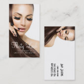 Eyelash Extensions Lash Cosmetoloog Salon Visitekaartje (Voorkant / Achterkant)