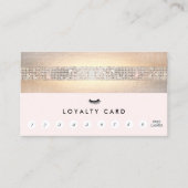 Eyelash Extensions Lash Customer Loyalty Punch (Voorkant)