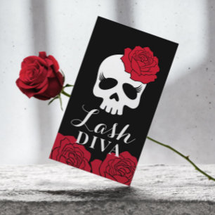 Eyelash Extensions Lash Salon Beauty Floral Visitekaartje