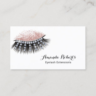 Eyelash Extensions Luxe Lashes Makeup Artist Visitekaartje