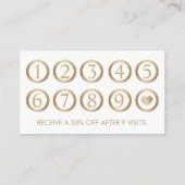 Eyelash Extensions Makeup Artiest Gold Loyalty (Achterkant)