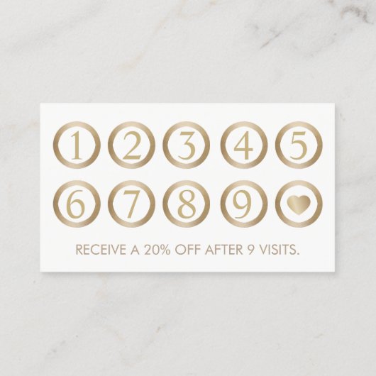 Eyelash Extensions Makeup Artiest Gold Loyalty (Achterkant)