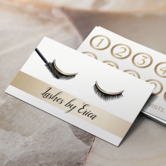 Eyelash Extensions Makeup Artiest Gold Loyalty
