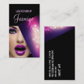 Eyelash Extensions Makeup Artiest Visitekaartje (Voorkant / Achterkant)