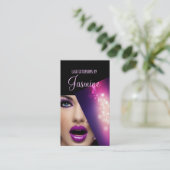 Eyelash Extensions Makeup Artiest Visitekaartje (Staand voorkant)