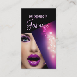 Eyelash Extensions Makeup Artiest Visitekaartje