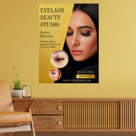 Eyelash Extensions Studio Grootte aanpassen Poster