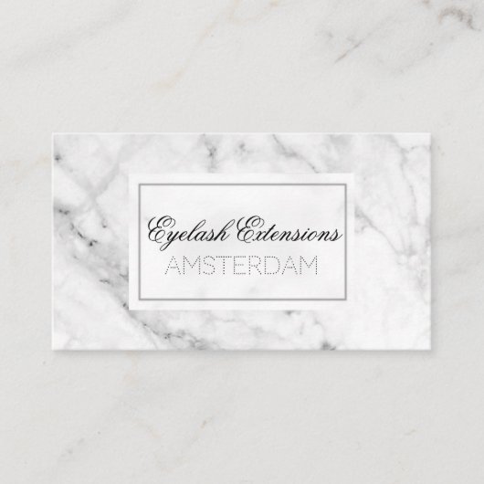 Eyelash Extensions Visitekaartje (Voorkant)