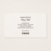 Eyelash Extensions Visitekaartje (Achterkant)